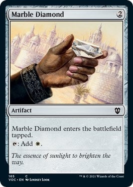 Marble Diamond (165) (Commander: Innistrad: Crimson Vow)