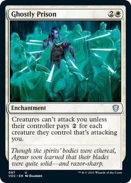 Ghostly Prison (87) (Commander: Innistrad: Crimson Vow)