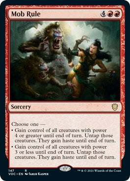 Mob Rule (147) (Commander: Innistrad: Crimson Vow)