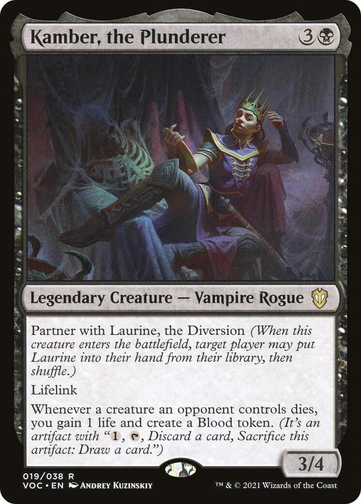 Kamber, the Plunderer (19) (Commander: Innistrad: Crimson Vow)
