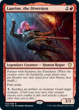 Laurine, the Diversion (25) (Commander: Innistrad: Crimson Vow)