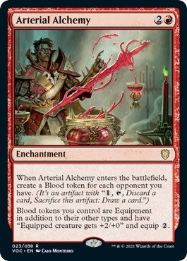 Arterial Alchemy (23) (Commander: Innistrad: Crimson Vow)