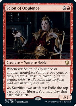 Scion of Opulence (28) (Commander: Innistrad: Crimson Vow)