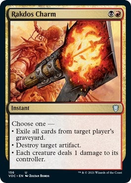 Rakdos Charm (156) (Commander: Innistrad: Crimson Vow)