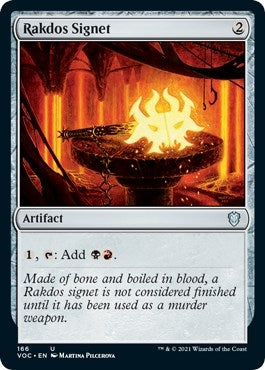 Rakdos Signet (166) (Commander: Innistrad: Crimson Vow)