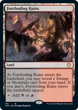 Foreboding Ruins (174) (Commander: Innistrad: Crimson Vow)