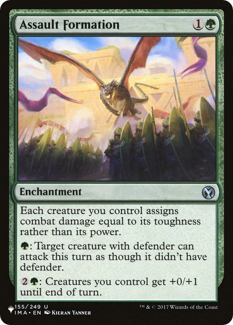 Assault Formation (155/249) (The List Reprints)