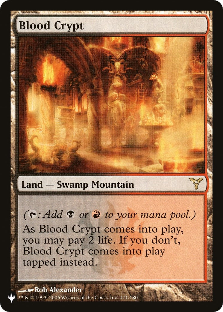Blood Crypt (171/180) (The List Reprints)