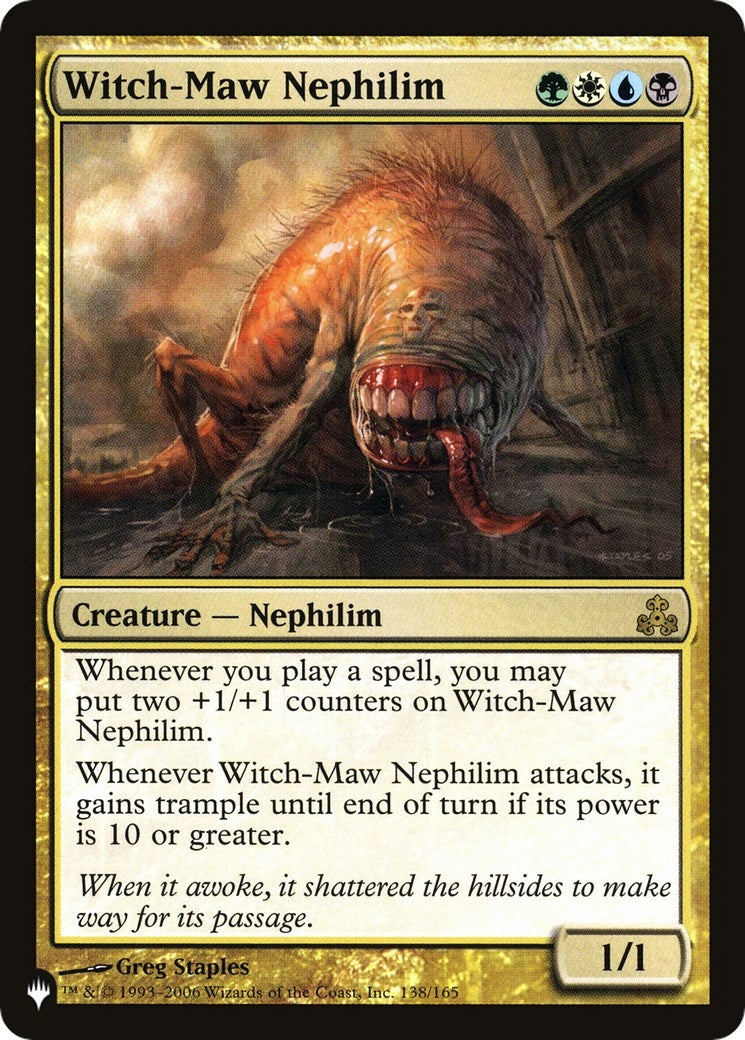 Witch-Maw Nephilim (138/165) (The List Reprints)