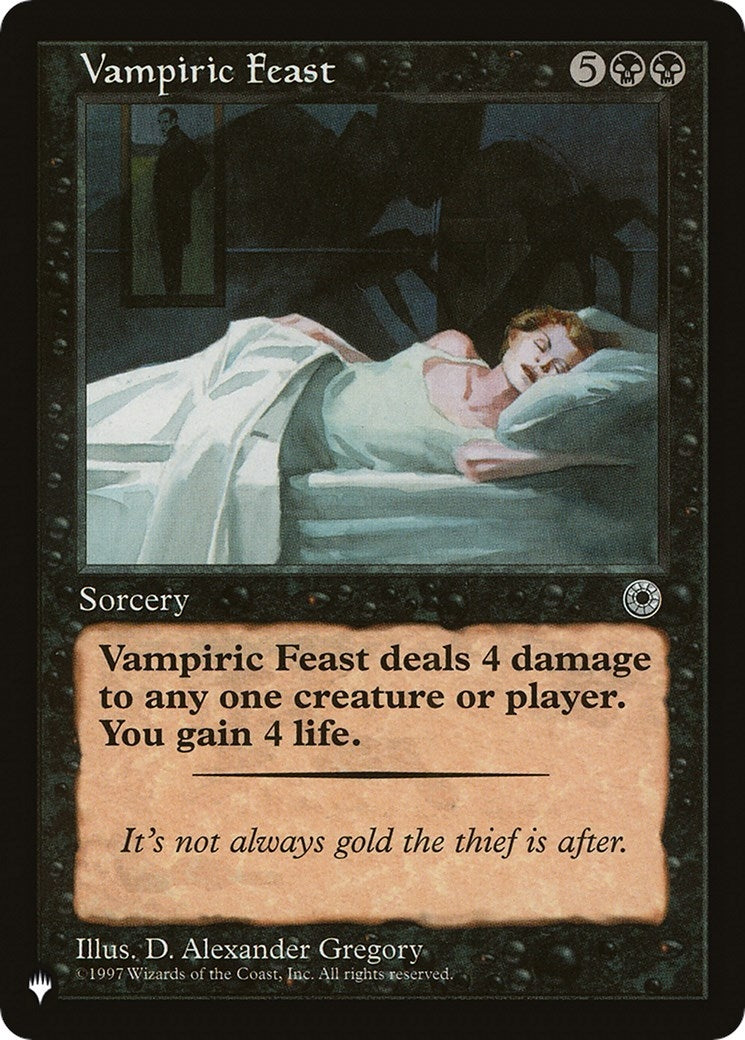 Vampiric Feast (The List Reprints)