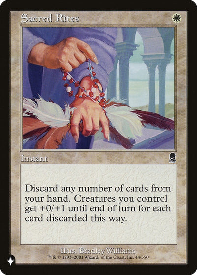 Sacred Rites (44/350) (The List Reprints)