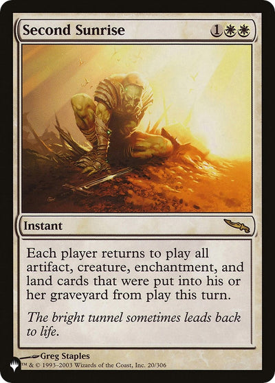 Second Sunrise (20/306) (The List Reprints)
