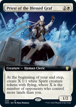 Priest of the Blessed Graf (Extended Art) (45) (Commander: Innistrad: Crimson Vow)