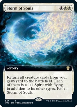 Storm of Souls (Extended Art) (47) (Commander: Innistrad: Crimson Vow)