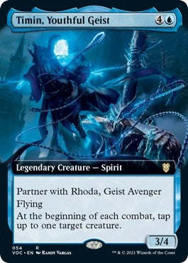 Timin, Youthful Geist (Extended Art) (54) (Commander: Innistrad: Crimson Vow)