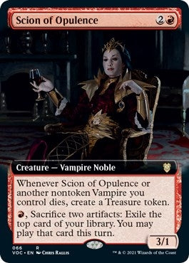 Scion of Opulence (Extended Art) (66) (Commander: Innistrad: Crimson Vow)