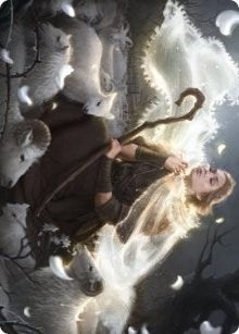 Ancestor's Embrace Art Card (4) (Art Series: Innistrad: Crimson Vow)