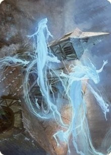 Hallowed Haunting Art Card (12) (Art Series: Innistrad: Crimson Vow)