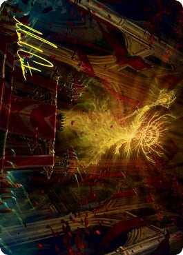 Katilda, Dawnhart Martyr Art Card (Gold-Stamped Signature) (14) (Art Series: Innistrad: Crimson Vow)