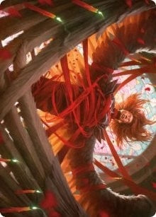Sigarda's Imprisonment Art Card (16) (Art Series: Innistrad: Crimson Vow)