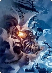 Cemetery Illuminator Art Card (21) (Art Series: Innistrad: Crimson Vow)