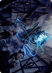 Dreamshackle Geist Art Card (22) (Art Series: Innistrad: Crimson Vow)