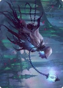 Wanderlight Spirit Art Card (26) (Art Series: Innistrad: Crimson Vow)