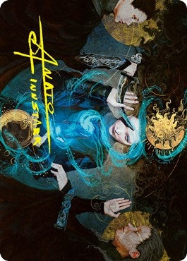 Witness the Future Art Card (Gold-Stamped Signature) (27) (Art Series: Innistrad: Crimson Vow)