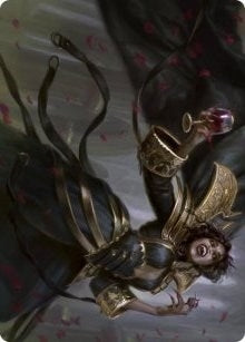 Bloodcrazed Socialite Art Card (28) (Art Series: Innistrad: Crimson Vow)