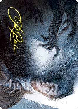 Dread Fugue Art Card (Gold-Stamped Signature) (31) (Art Series: Innistrad: Crimson Vow)