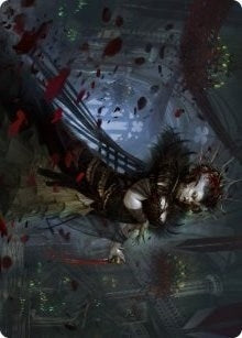 Falkenrath Forebear Art Card (33) (Art Series: Innistrad: Crimson Vow)