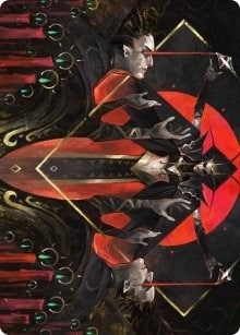 Gift of Fangs Art Card (34) (Art Series: Innistrad: Crimson Vow)