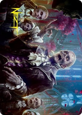 Undead Butler Art Card (Gold-Stamped Signature) (37) (Art Series: Innistrad: Crimson Vow)