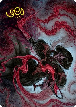 Change of Fortune Art Card (Gold-Stamped Signature) (40) (Art Series: Innistrad: Crimson Vow)