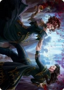 Falkenrath Celebrants (43/81) Art Card (43) (Art Series: Innistrad: Crimson Vow)