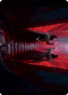 Vampires' Vengeance Art Card (49) (Art Series: Innistrad: Crimson Vow)