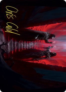 Vampires' Vengeance Art Card (Gold-Stamped Signature) (49)