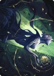 Nature's Embrace Art Card (52) (Art Series: Innistrad: Crimson Vow)