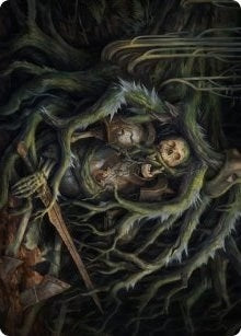 Retrieve Art Card (53) (Art Series: Innistrad: Crimson Vow)