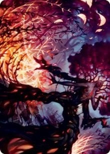 Splendid Reclamation Art Card (55) (Art Series: Innistrad: Crimson Vow)