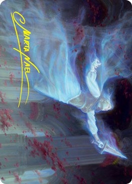 Dorothea, Vengeful Victim (57/81) Art Card (Gold-Stamped Signature) (57) (Art Series: Innistrad: Crimson Vow)