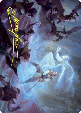 Dorothea's Retribution Art Card (Gold-Stamped Signature) (58) (Art Series: Innistrad: Crimson Vow)