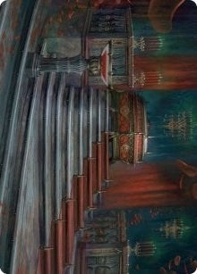 Edgar Markov's Coffin Art Card (60) (Art Series: Innistrad: Crimson Vow)
