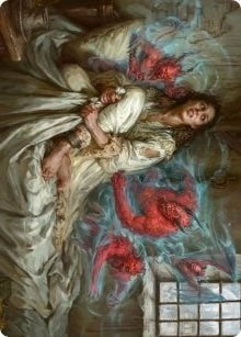 Eruth, Tormented Prophet Art Card (61) (Art Series: Innistrad: Crimson Vow)