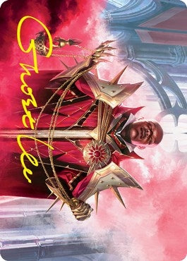 Markov Purifier Art Card (Gold-Stamped Signature) (62) (Art Series: Innistrad: Crimson Vow)