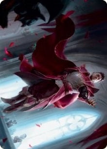 Markov Waltzer Art Card (63) (Art Series: Innistrad: Crimson Vow)
