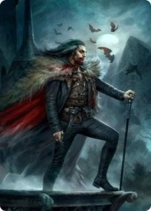 Dracula, Blood Immortal Art Card (71) (Art Series: Innistrad: Crimson Vow)