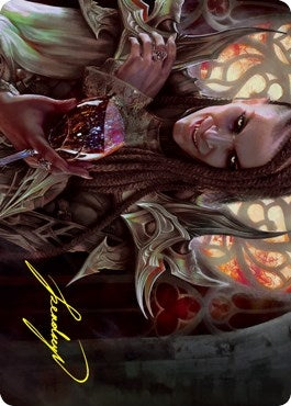 Voldaren Epicure (74/81) Art Card (Gold-Stamped Signature) (74) (Art Series: Innistrad: Crimson Vow)