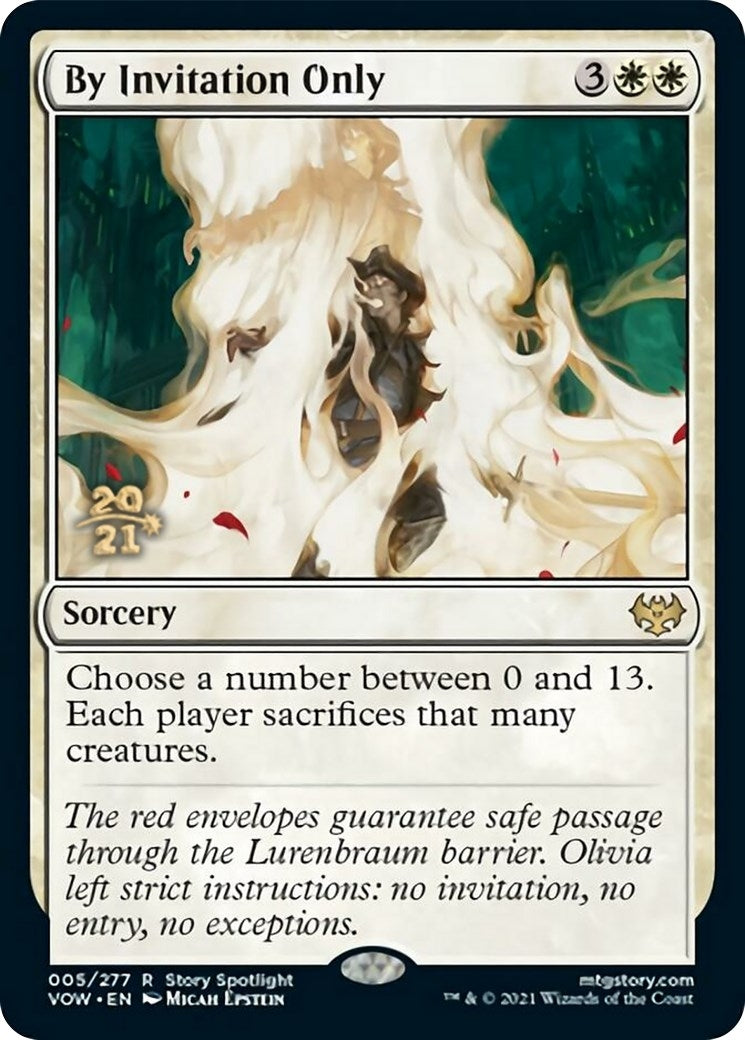 By Invitation Only (5) (Prerelease Cards)