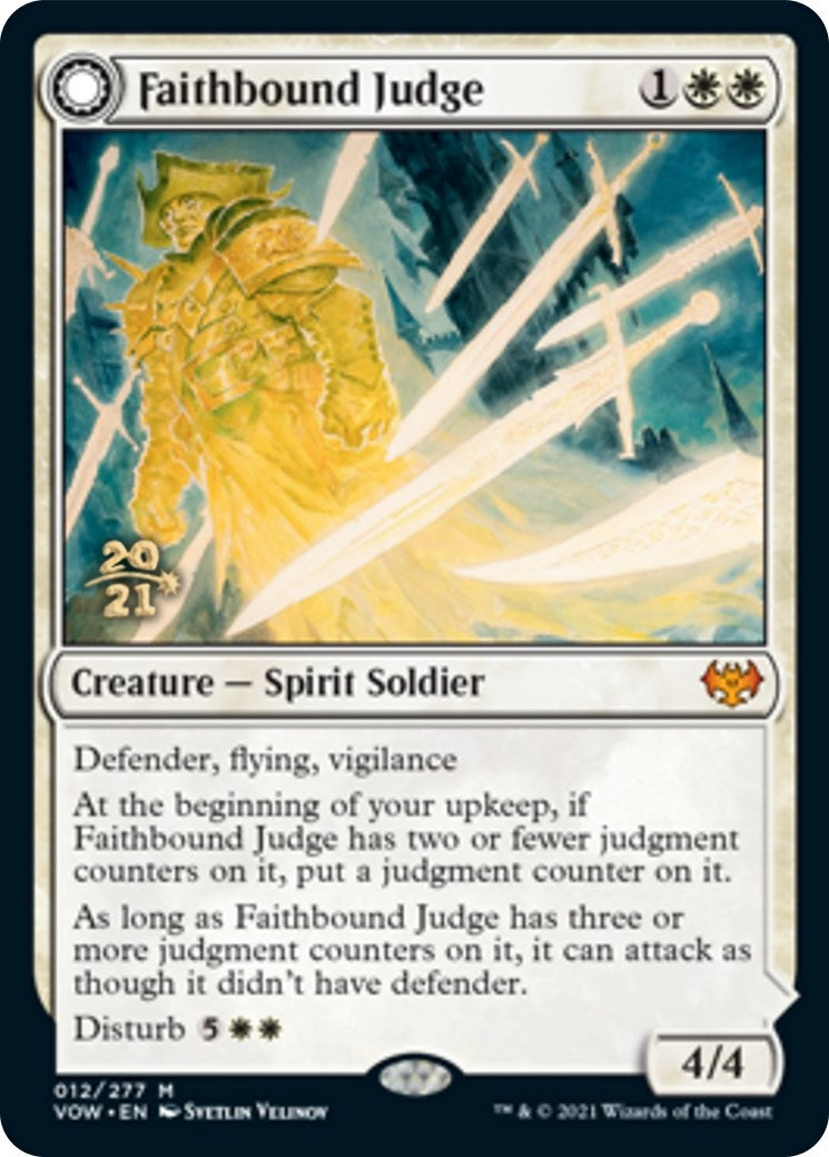Faithbound Judge (12) (Prerelease Cards)